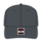 OTTO 27-210 6 Panel Mid Profile Baseball Cap - Char. Gray - Char. Gray / 6 1/2’’ - 7 5/8’’