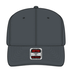 OTTO 27-210 6 Panel Mid Profile Baseball Cap - Char. Gray - Char. Gray / 6 1/2’’ - 7 5/8’’