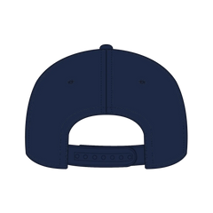 OTTO 27-210 6 Panel Mid Profile Baseball Cap - Navy - Navy / 6 1/2’’ - 7 5/8’’