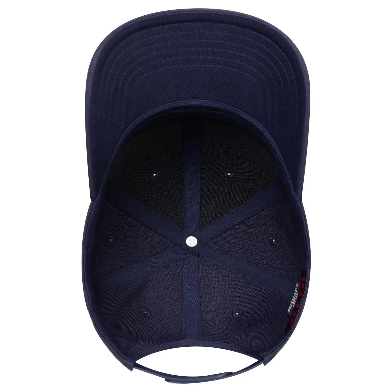 OTTO 27-210 6 Panel Mid Profile Baseball Cap - Navy - Navy / 6 1/2’’ - 7 5/8’’