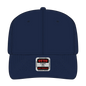 OTTO 27-210 6 Panel Mid Profile Baseball Cap - Navy - Navy / 6 1/2’’ - 7 5/8’’