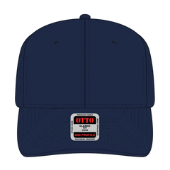 OTTO 27-210 6 Panel Mid Profile Baseball Cap - Navy - Navy / 6 1/2’’ - 7 5/8’’