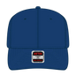 OTTO 27-210 6 Panel Mid Profile Baseball Cap - Royal - Royal / 6 1/2’’ - 7 5/8’’