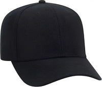 OTTO 27-210 Wool Pro Style Cap - Black - Black / One Size Fits Most
