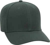 OTTO 27-210 Wool Pro Style Cap - Dark Green - Forest / One Size Fits Most