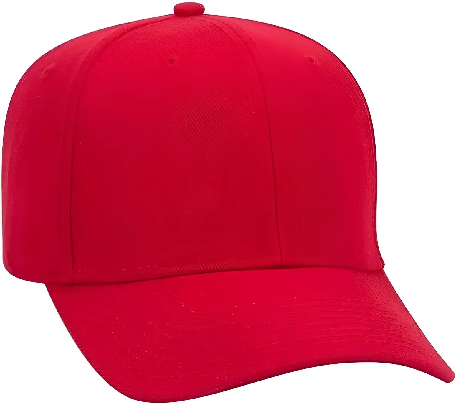 OTTO 27-210 Wool Pro Style Cap - Red - Red / One Size Fits Most