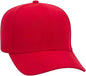 OTTO 27-210 Wool Pro Style Cap - Red - Red / One Size Fits Most