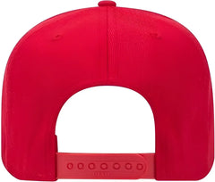 OTTO 27-210 Wool Pro Style Cap - Red - Red / One Size Fits Most