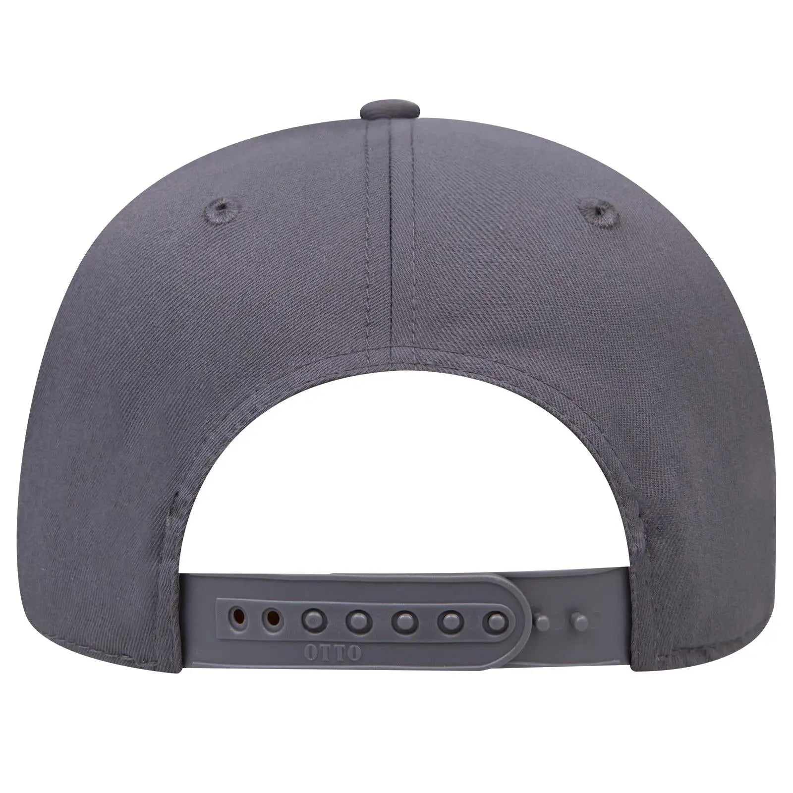 OTTO 270-1 Seamless 6 Panel Mid Profile Baseball Cap - Char. Gray - Char. Gray / 7 3/8’’ - 7 5/8’’
