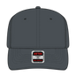OTTO 270-1 Seamless 6 Panel Mid Profile Baseball Cap - Char. Gray - Char. Gray / 7 3/8’’ - 7 5/8’’