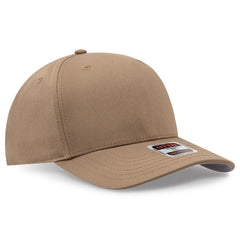 OTTO 270-1 Seamless 6 Panel Mid Profile Baseball Cap - Coyote Brown - Coyote Brown / 7 3/8’’ - 7 5/8’’