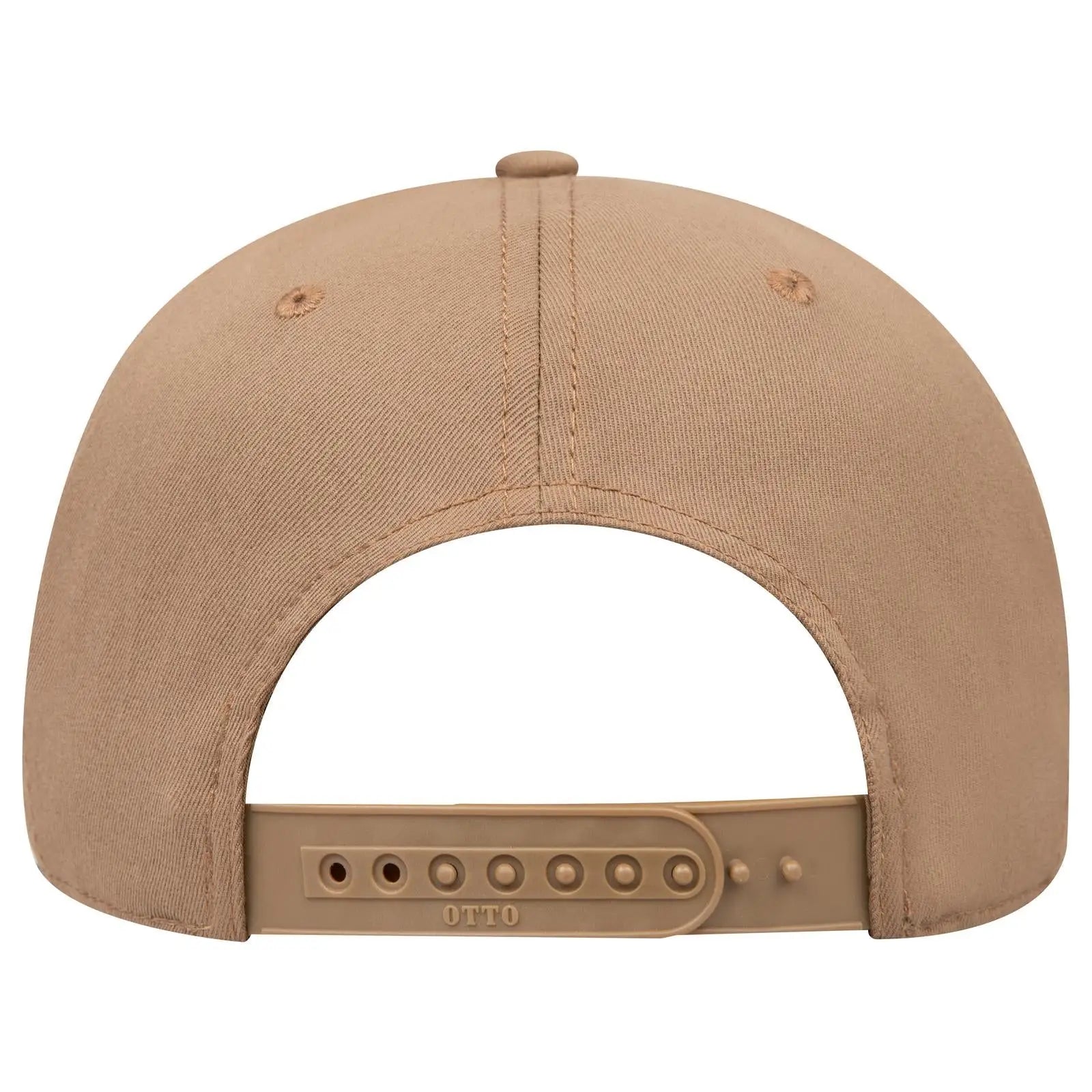 OTTO 270-1 Seamless 6 Panel Mid Profile Baseball Cap - Coyote Brown - Coyote Brown / 7 3/8’’ - 7 5/8’’