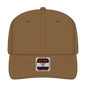 OTTO 270-1 Seamless 6 Panel Mid Profile Baseball Cap - Coyote Brown - Coyote Brown / 7 3/8’’ - 7 5/8’’