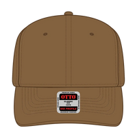 OTTO 270-1 Seamless 6 Panel Mid Profile Baseball Cap - Coyote Brown - Coyote Brown / 7 3/8’’ - 7 5/8’’