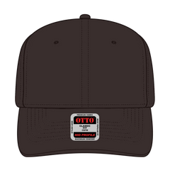OTTO 270-1 Seamless 6 Panel Mid Profile Baseball Cap - Dk. Brown - Dk. Brown / 7 3/8’’ - 7 5/8’’