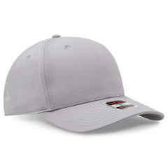OTTO 270-1 Seamless 6 Panel Mid Profile Baseball Cap - Gray - Gray / 7 3/8’’ - 7 5/8’’