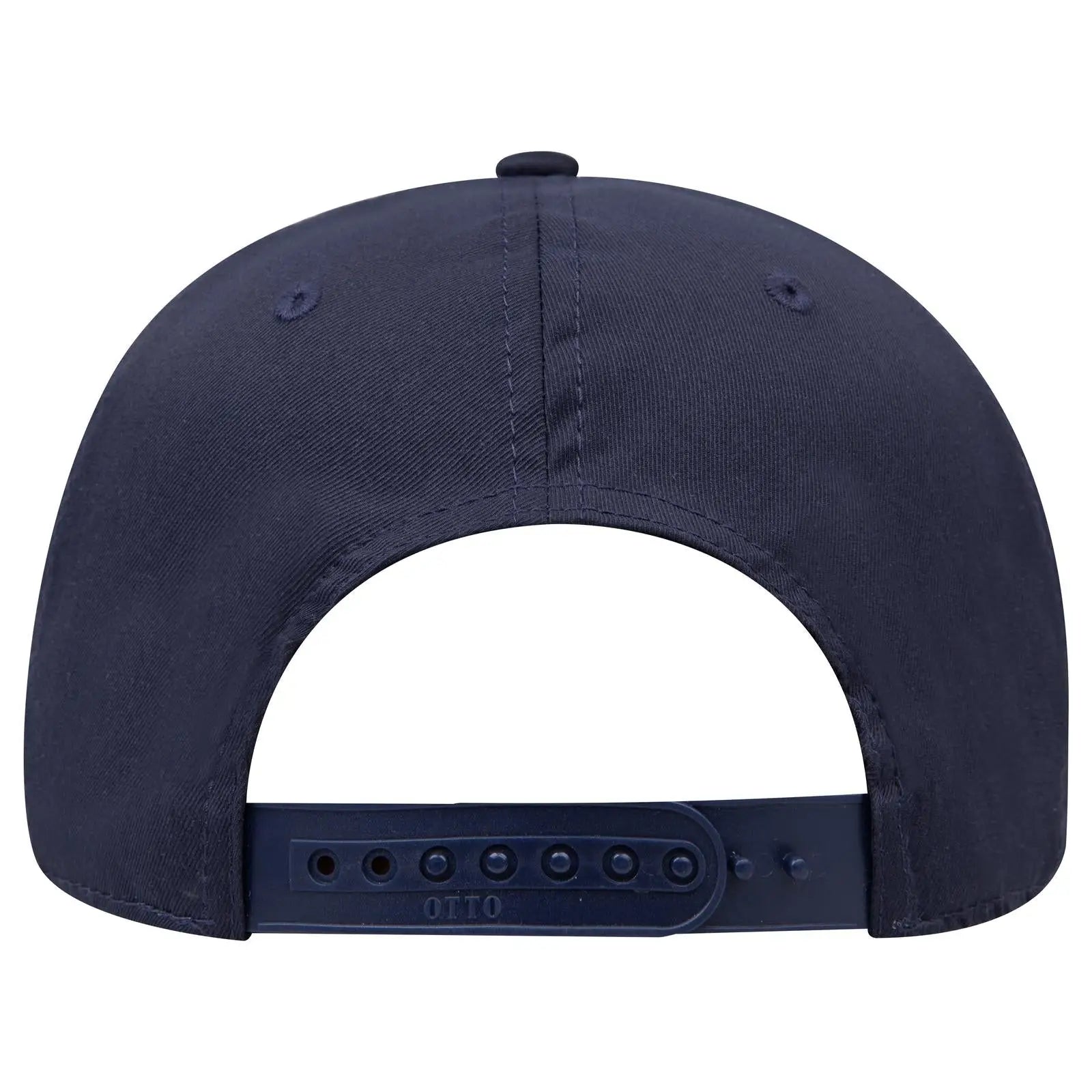 OTTO 270-1 Seamless 6 Panel Mid Profile Baseball Cap - Navy - Navy / 7 3/8’’ - 7 5/8’’