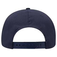 OTTO 270-1 Seamless 6 Panel Mid Profile Baseball Cap - Navy - Navy / 7 3/8’’ - 7 5/8’’