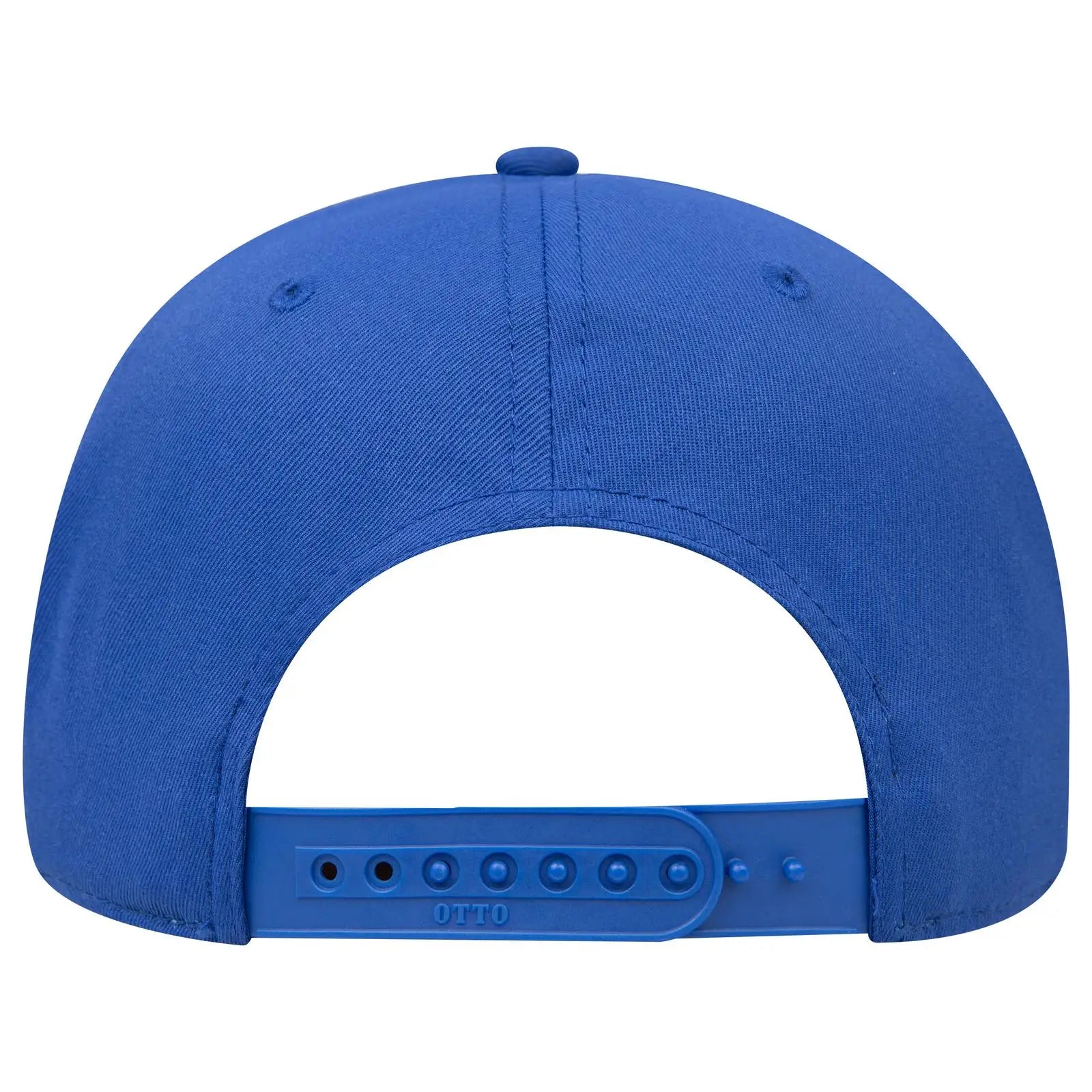 OTTO 270-1 Seamless 6 Panel Mid Profile Baseball Cap - Royal - Royal / 7 3/8’’ - 7 5/8’’