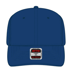 OTTO 270-1 Seamless 6 Panel Mid Profile Baseball Cap - Royal - Royal / 7 3/8’’ - 7 5/8’’