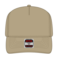 OTTO 31-069 5 Panel Mid Profile Baseball Cap - Khaki - Khaki / 6 1/2’’ - 7 5/8’’