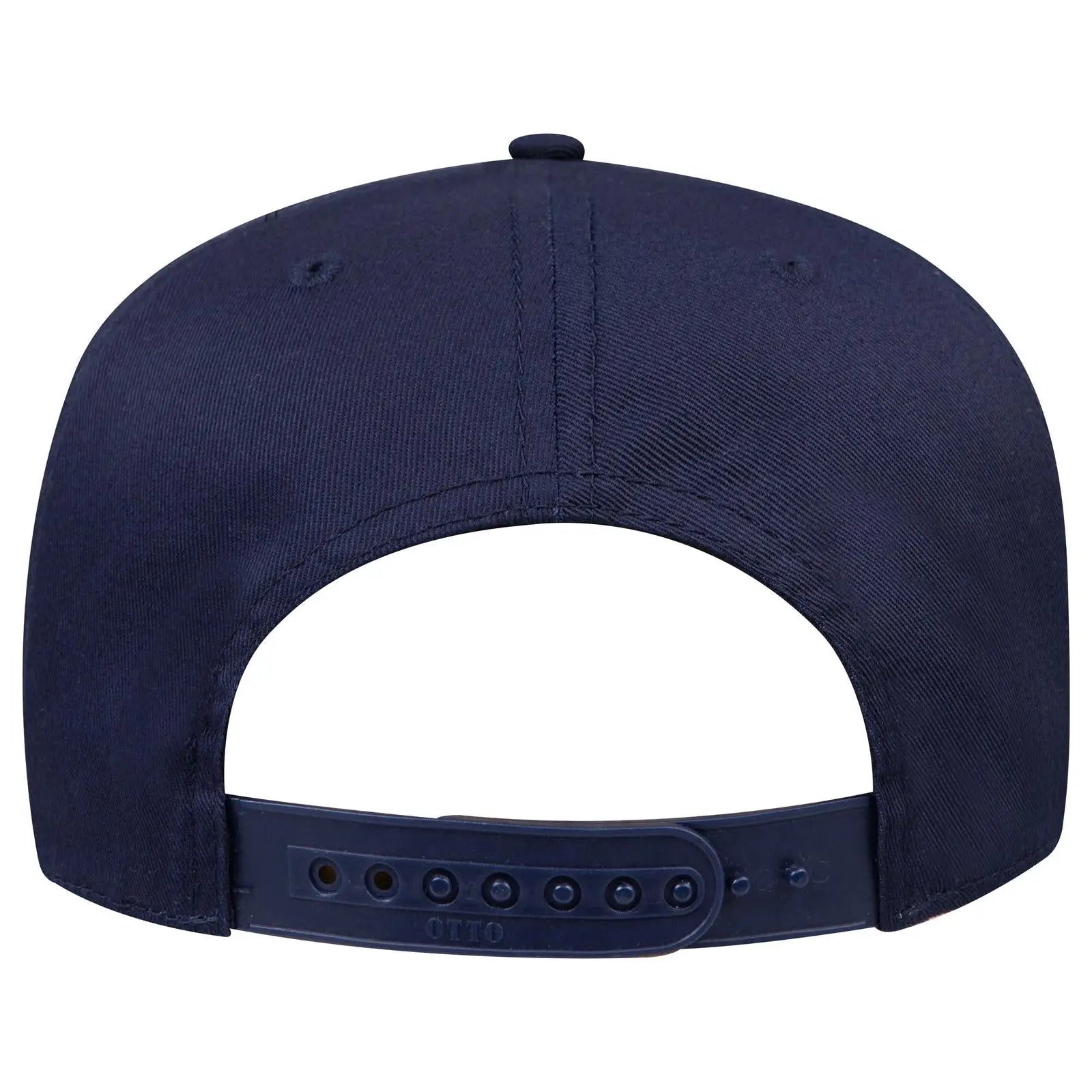 OTTO 31-069 5 Panel Mid Profile Baseball Cap - Navy