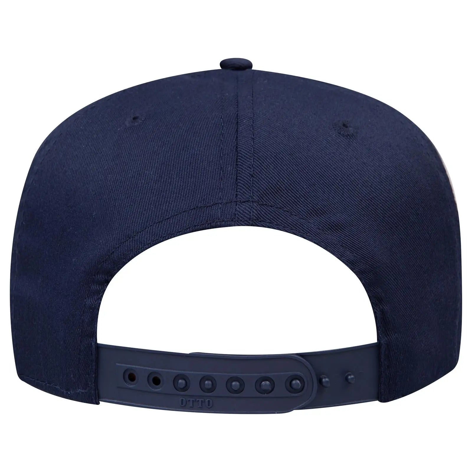 OTTO 31-069 5 Panel Mid Profile Baseball Cap - Navy