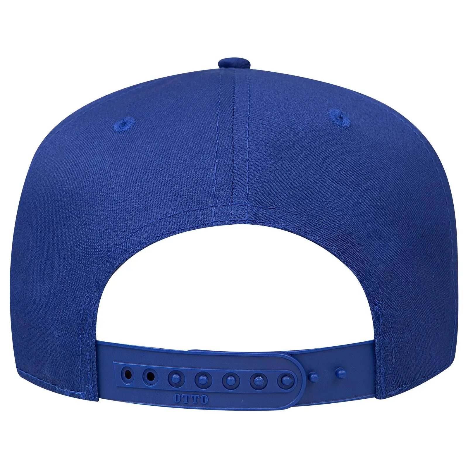 OTTO 31-069 5 Panel Mid Profile Baseball Cap - Royal
