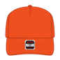 OTTO 31-069 Neon 5 Panel Mid Profile Baseball Cap - N. Orange - N. Orange / 6 1/2’’ - 7 5/8’’