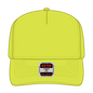 OTTO 31-069 Neon 5 Panel Mid Profile Baseball Cap - N. Yellow - N. Yellow / 6 1/2’’ - 7 5/8’’