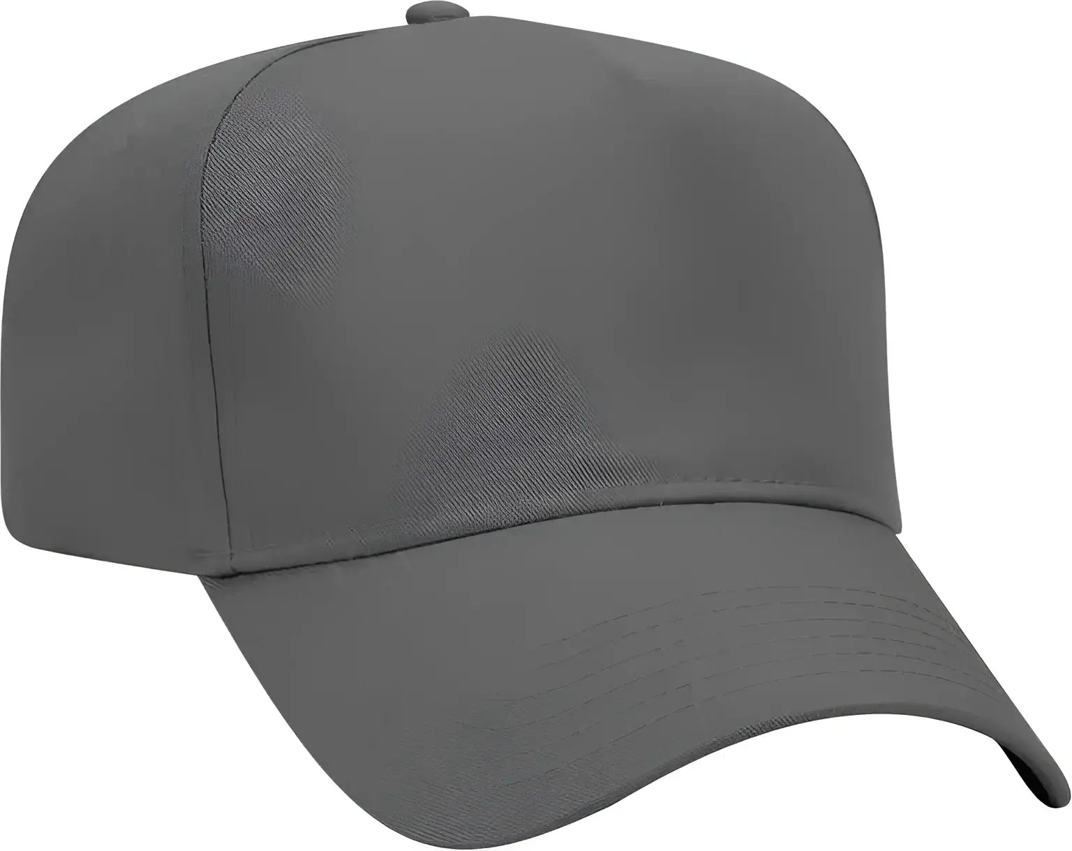 OTTO 31-069 Twill 5 Panel Pro Style Cap - Charcoal Gray - Dark Gray / One Size Fits Most