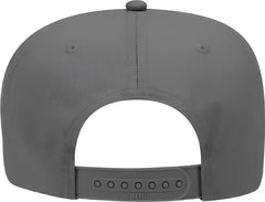 OTTO 31-069 Twill 5 Panel Pro Style Cap - Charcoal Gray - Dark Gray / One Size Fits Most