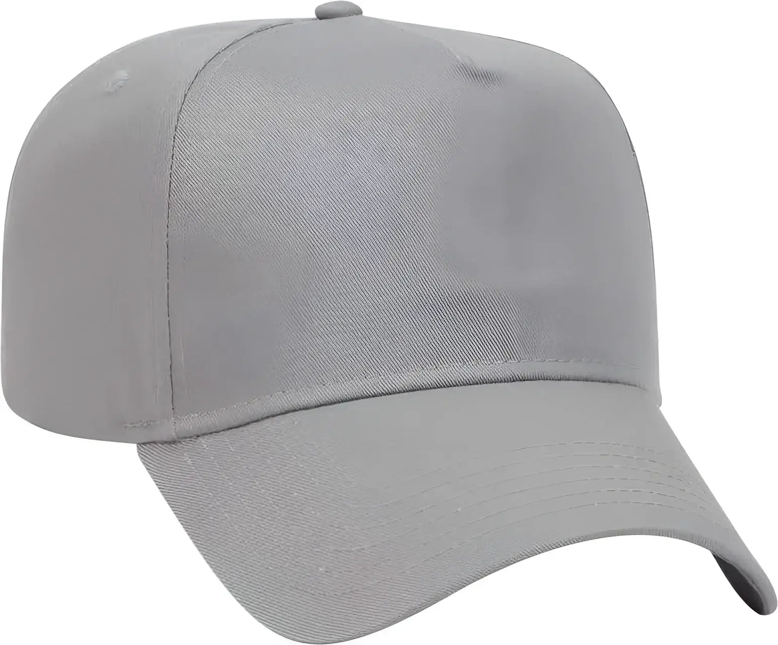 OTTO 31-069 Twill 5 Panel Pro Style Cap - Gray - Gray / One Size Fits Most