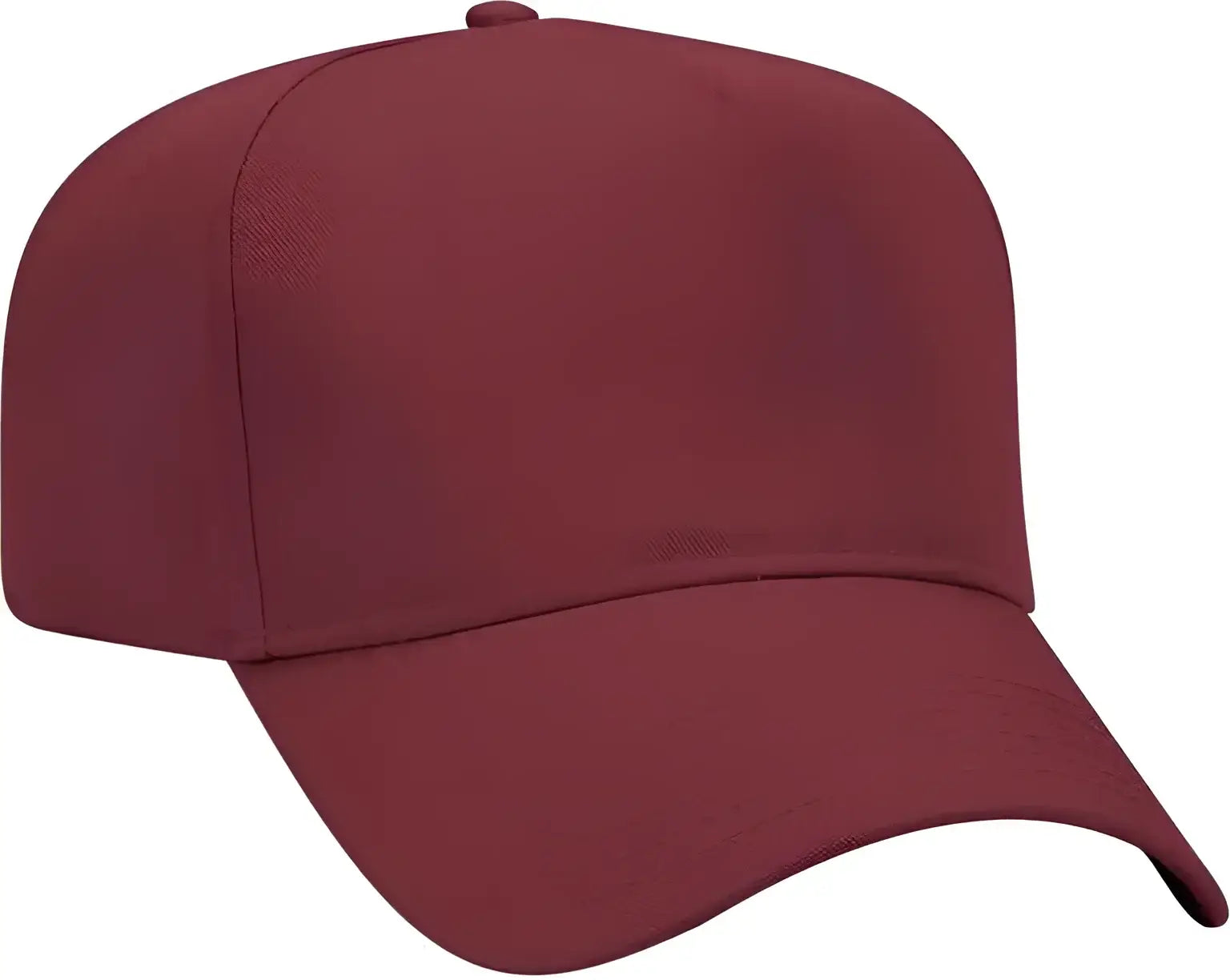 OTTO 31 069 Twill 5 Panel Pro Style Cap Maroon Maroon / One Size Fits Most