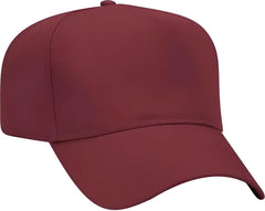 OTTO 31 069 Twill 5 Panel Pro Style Cap Maroon Maroon / One Size Fits Most