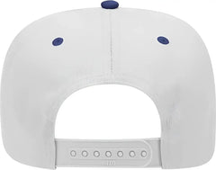 OTTO 31-069 Twill 5 Panel Pro Style Cap - Royal White - Royal White / One Size Fits Most