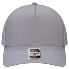 OTTO 31-4 5 Panel Mid Profile Baseball Cap - Gray - Gray / 7 3/8’’ - 7 5/8’’