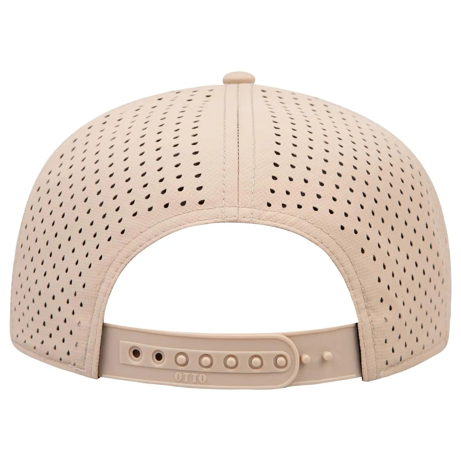 OTTO 31-4 5 Panel Mid Profile Baseball Cap - Khaki - Khaki / 7 3/8’’ - 7 5/8’’