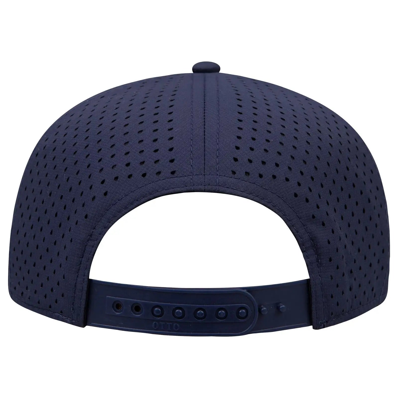 OTTO 31-4 5 Panel Mid Profile Baseball Cap - Navy - Navy / 7 3/8’’ - 7 5/8’’