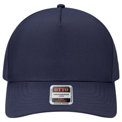 OTTO 31-4 5 Panel Mid Profile Baseball Cap - Navy - Navy / 7 3/8’’ - 7 5/8’’