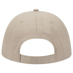 OTTO 31-538 5 Panel Mid Profile Baseball Cap - Khaki - Khaki / 6 1/2’’ - 7 5/8’’
