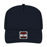 OTTO 31-538 5 Panel Mid Profile Baseball Cap - Navy - Navy / 6 1/2’’ - 7 5/8’’
