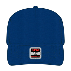 OTTO 31-538 5 Panel Mid Profile Baseball Cap - Royal - Royal / 6 1/2’’ - 7 5/8’’