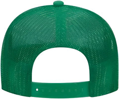 OTTO 32-467 Polyester Foam Front 5 Panel Pro Style Mesh Back Cap - Kelly - Kelly / One Size Fits Most