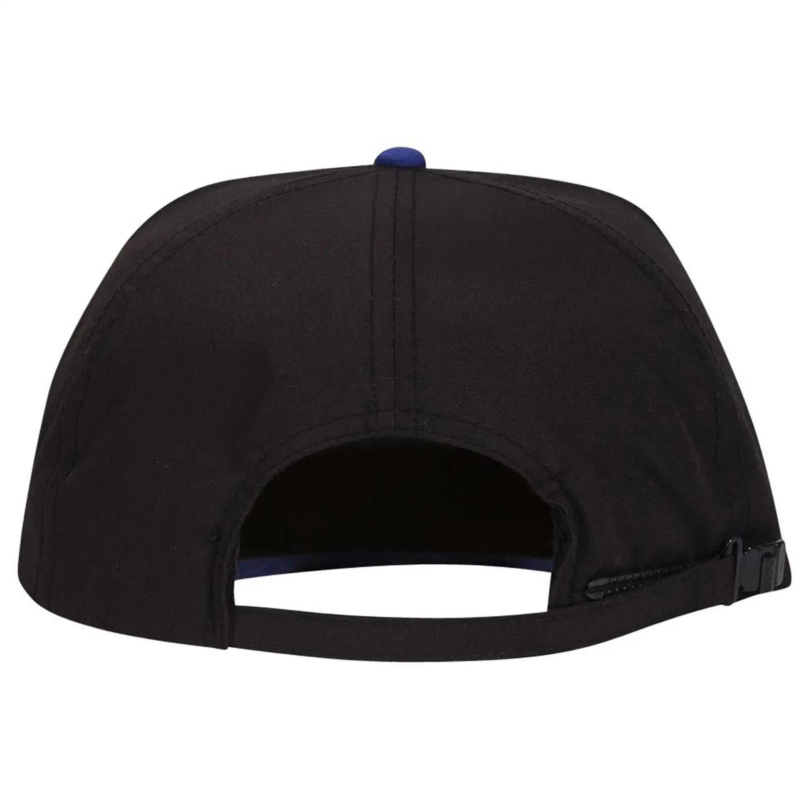 OTTO 37-143 5 Panel High Crown Baseball Cap - Royal/Black - Royal/Black / 6 1/2’’ - 7 5/8’’