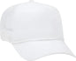 OTTO 39-071 Cotton Twill High Crown Golf Style Mesh Back Structured Firm Front Panel Cap - White - White / One Size