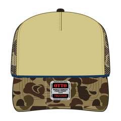 OTTO 39-165 5 Panel High Crown Mesh Back Trucker Cap - 018CPA - 018CPA / 6 1/2’’ - 7 5/8’’