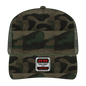 OTTO 39-165 5 Panel High Crown Mesh Back Trucker Cap - 0703CPB - 0703CPB / 6 1/2’’ - 7 5/8’’