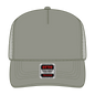 OTTO 39-165 5 Panel High Crown Mesh Back Trucker Cap - Ol. Green - Ol. Green / 6’’ - 7 1/8’’