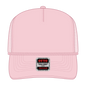 OTTO 39-166 5 Panel High Crown Air Mesh Back Trucker Cap - Soft Pink - Soft Pink / 7 3/8’’ - 7 5/8’’